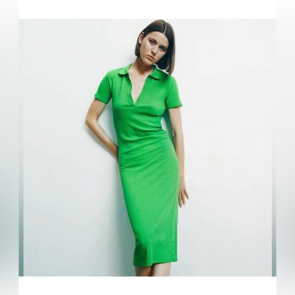 Zara midi dress in US M.
